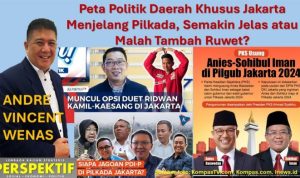 Peta Politik Daerah Khusus Jakarta Menjelang Pilkada, Semakin Jelas atau Malah Tambah Ruwet ?