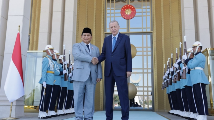 Temui Presiden Erdoğan, Menhan Prabowo Bahas Kerja Sama Pertahanan RI - Turki