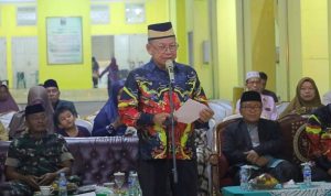 Bupati M. Dawam Rahardjo  Menyambut Kedatangan 393 Jamaah Haji Yang Tergabung Dalam Kloter Delapan Asal Lampung Timur