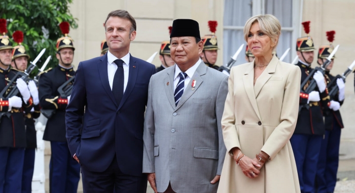 Hadiri Pembukaan Olimpiade Paris 2024, Menhan Prabowo Beri Dukungan Kontingen Indonesia