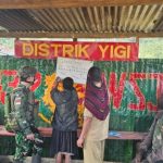 TNI Task Forces’ Literacy Was Happily Welcomed By Yigi Residents