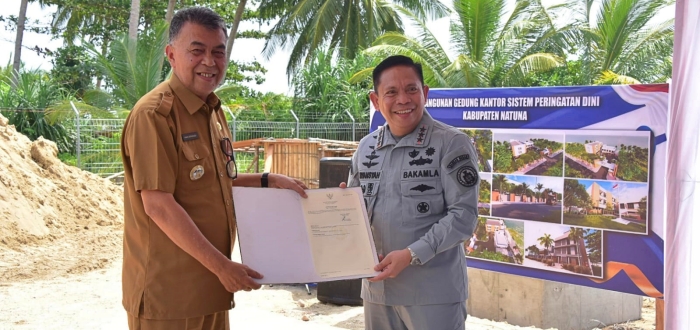 Bakamla RI Bangun Sistem Peringatan Dini di Natuna