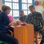 TNI Marines Conducted Blood Donations To Help Stock And Encouraged The Dekai Hospital Health Workers