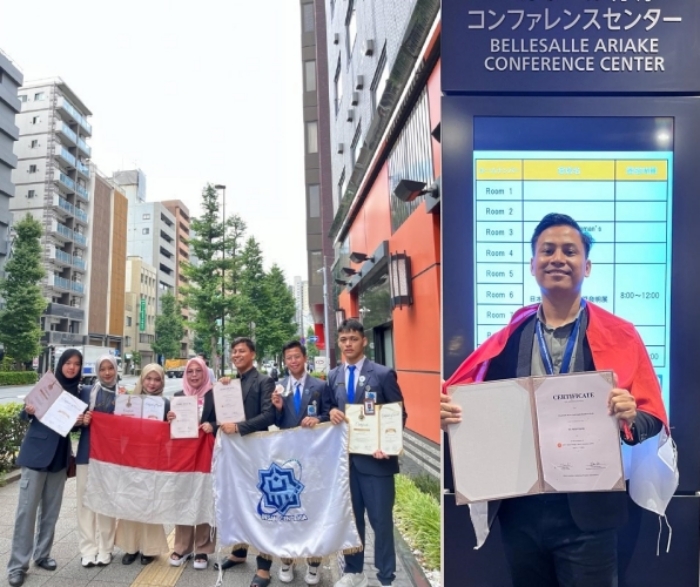 1 Medali Emas dan 2 Perak, Siswa MAN IC OKI Harumkan Indonesia pada Lomba Riset di Jepang