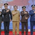 Bupati Ade Sugianto Hadiri Upacara Hari Bhayangkara Ke-78 Polres Tasikmalaya