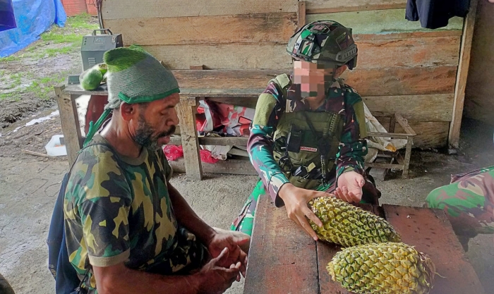 Rosita TNI Marinir Tambah Penghasilan Rakyat Dekai