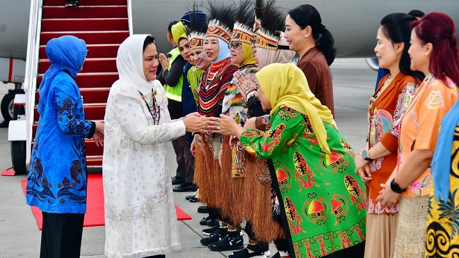 Berkunjung ke Papua, Ibu Iriana Jokowi akan Hadiri Puncak Peringatan HAN Tahun 2024