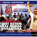 Presiden LSM LIRA, HM.Jusuf Rizal Secara Aklamasi Pimpin Ormas Madas Nusantara, 2024-2029