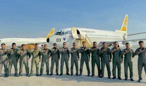 Patroli Maritim, Pesawat Boeing 737-200 dari Skadron Udara 5 Deteksi Pesawat Asing Memasuki Wilayah Udara Indonesia