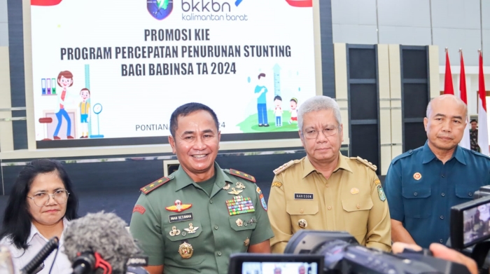 Bantu Turunkan Stunting di Kalbar, Pangdam Tanjungpura Kerahkan Babinsa Untuk Edukasi Masyarakat