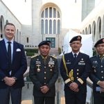 Asops Panglima TNI Kunjungi War Memorial Australia