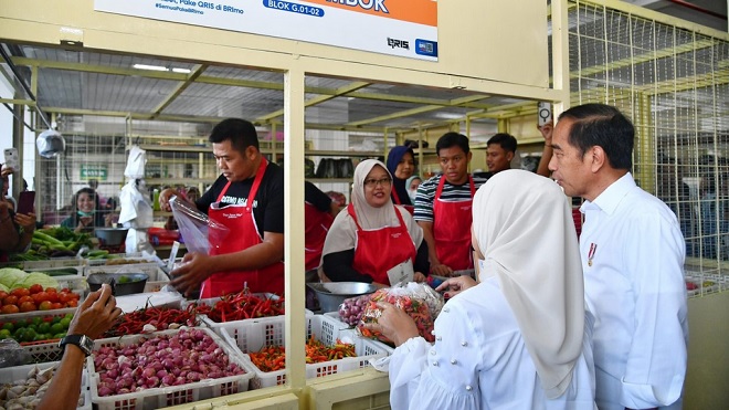 Pedagang dan Masyarakat Sambut Positif Rehabilitasi Pasar Jongke di Kota Surakarta Yang Diresmikan Presiden Jokowi