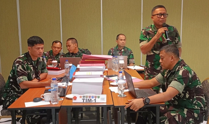 Asops Panglima TNI Buka Acara Penilaian Rentinkon Tahun 2025 Kotamaops TNI