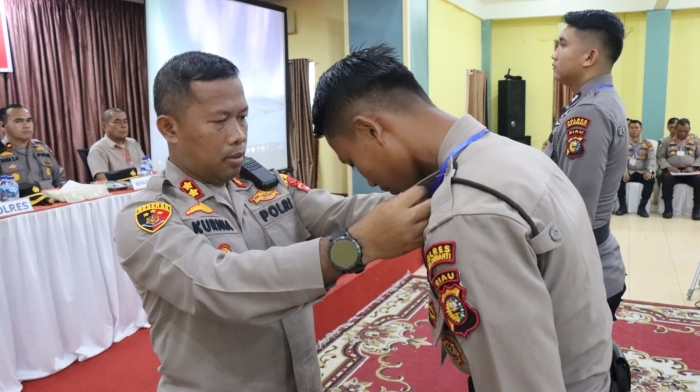 Kapolres Meranti Pimpin Latpraops Operasi Mantap Praja Lancang kuning 2024