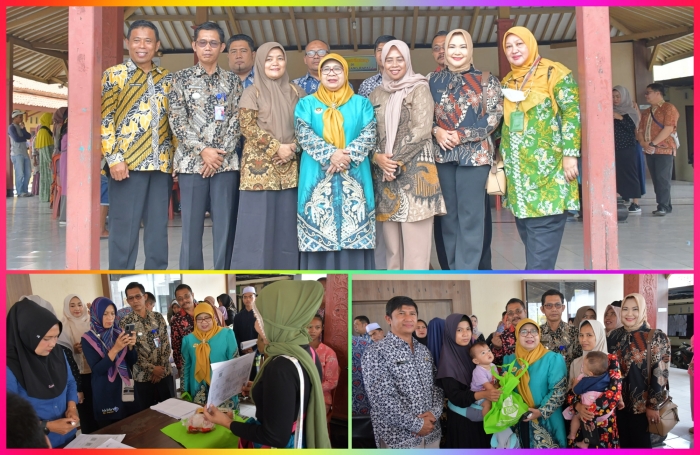 Penjabat Wali Kota Banjar Melakukan Monitoring Penyaluran Bantuan Pangan untuk Keluarga Rawan Stunting Tahun 2024