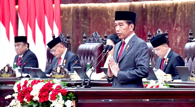 Presiden Jokowi Sampaikan Pencapaian Pembangunan Infrastruktur dan SDM dalam Pidato RAPBN 2025