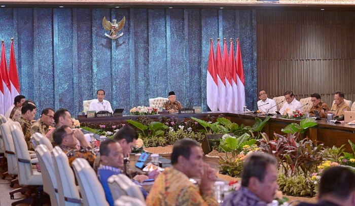 Panglima TNI Hadiri Sidang Kabinet Paripurna Perdana di IKN