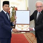 Presiden Jokowi Dianugerahi “Grand Collar Order of the State of Palestine” oleh Presiden Mahmoud Abbas