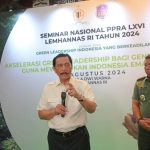 Menko Marves Sampaikan Green Leadership Dorong Zero Emition dan Signifikan Dalam Mewujudkan Indonesia Emas