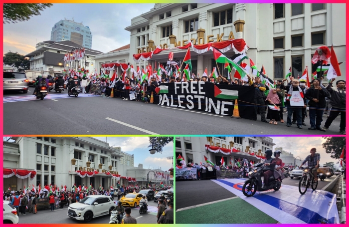 Free Palestine Network Menyambut Seruan Ismail Haniyah Untuk Aksi Solidaritas Gaza