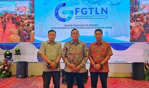 Wakil Bupati Lampung Timur    Menerima Peta Penyusunan Tata Ruang dan Pengelolaan Air Tanah Berkelanjutan sebagai Wujud Penguatan Peran Geologi Tata Lingkungan