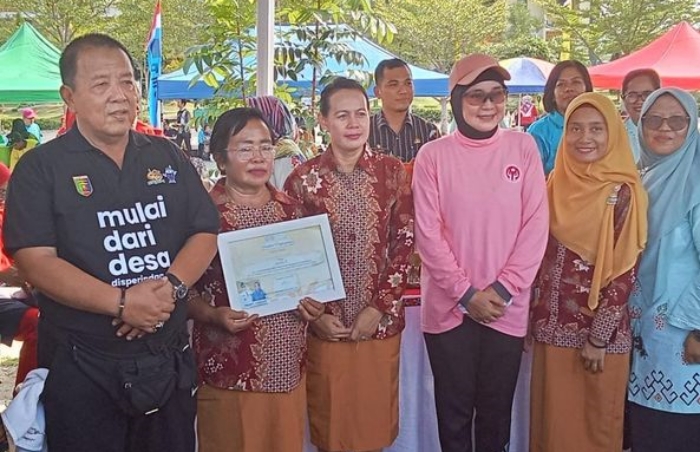 Dalam Rangka Gebyar Posyandu tahun 2024, Kabupaten Lampung Timur Meraih Juara 1 Dalam Lomba Cipta Menu Makanan Pendamping ASI