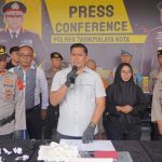 Press Release Polres Tasikmalaya Kota, Ungkap Kasus Tindak Pidana Pencurian Belasan Sepeda Motor